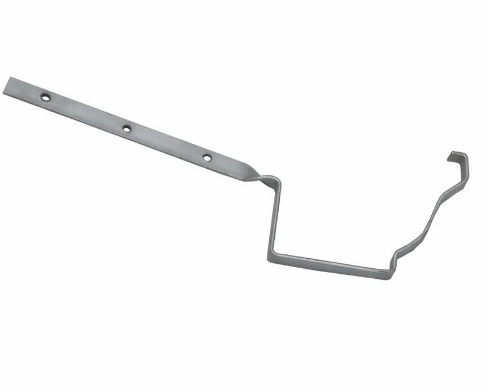SUPORTE TORCIDO CALHA AMERICANA   33 GALVANIZADO